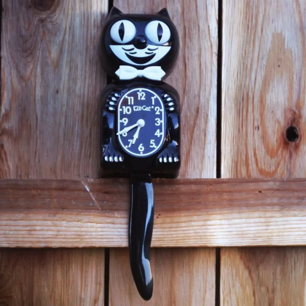 Classic Black Kit-Cat Klock 15.5